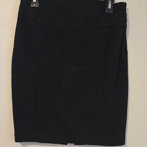 Express Black Pencil Skirt Knee-Length Workwear